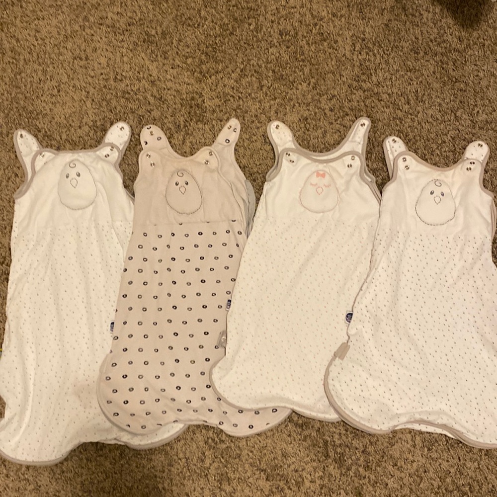 Nested bean sleep sack bundle 3 small 1 medium